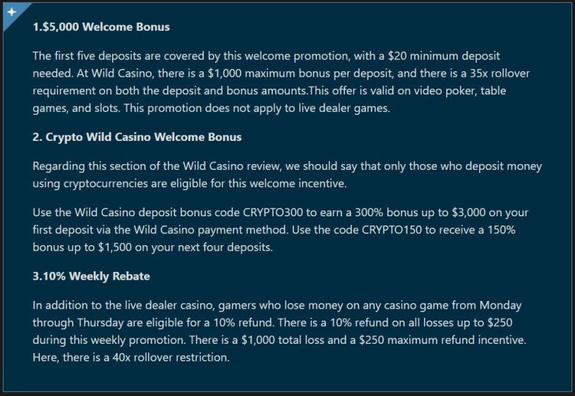 Wild Casino